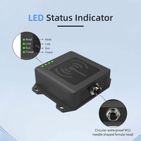 CHAFON EPC GEN2 Lector RFID Industrial de 5m de distancia de lectura para fábrica, protección global UHF clase ABS IP67 de clase global de 2 pulgadas