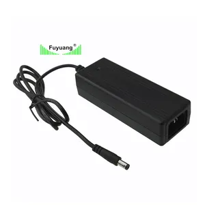 Adaptador de alimentação ca para dc ul ce gs saa kc, fonte de alimentação led 12v 5a 60w