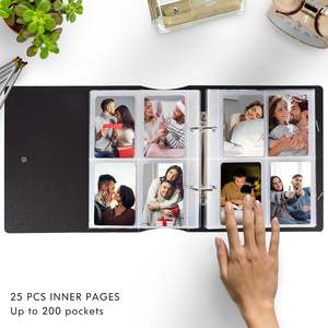 Großhandel Kpop Ordner A5 PP Kartenhalter Fotokartenalbum mit Innenseiten Kartenhülle - Product Image 4