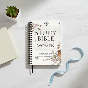 Carnet d'étude biblique Wenshun A5 à spirale, plan de lecture biblique sur 52 semaines, <span class=keywords><strong>journal</strong></span> de prière pour la dévotion quotidienne chrétienne, cadeau religieux - Product Image 1