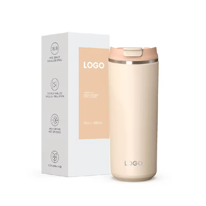 Custom Colorful Stainless Steel Insulated <b>Coffee</b> Tumbler Powder Coated 16oz Leakproof Cold Thermal Mugs With logo - Product Image 6