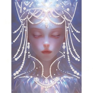 Peinture Diamant DIY 40x30cm sur Toile, Style Américain, Décorative, Perles, Très Demandée pour Adultes avec Motifs Animaux - Product Image 6