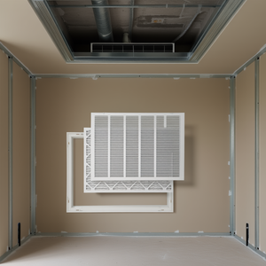 Grille de filtre à air de retour W30 x H20 pouces avec filtre et cadre en aluminium pour la filtration de l'air - Product Image 2