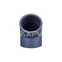 Liste des meilleurs prix pour les raccords en PVC plastique CPVC de 110 mm, coude à 135 degrés et à 45 degrés, DN15-DN600