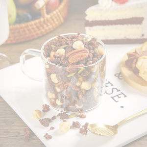 Colazione Sostitutiva del Pasto Artigianale ai Gusti Fragola, Matcha e Nocciola, Cereali di Avena Essiccati Pronti da Mangiare <span class=keywords><strong>in</strong></span> Sacchetto per Adulti, per la Sazietà - Product Image 2