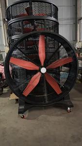 Ventilador Axial Industrial Móvil de 30 Pulgadas, Impulsado a Mano, con Cinco Aspas, 400W, Gran Potencia, Viento Fuerte y Eficiente, Diseño de Aspas Grandes - Product Image 4