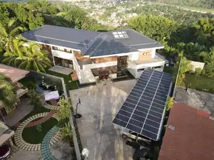 10KW sistema di energia solare ibrido completo ad alta efficienza di accumulo di energia per uso domestico