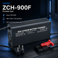 Chargeur de batterie LiFePO4 15S 54,75V 15A 800W portable avec affichage LED pour systèmes électriques 48V – Fournisseur CKD SKD pour commandes en gros