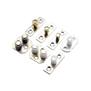 Positionneur de porte coulissante en fer, cuivre et plastique, fixation au sol, accessoire de guidage de roue inférieure durable - Product Image 5