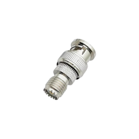 Système de microphone sans fil Q9 Adaptateur UHF Mini UHF Femelle vers BNC Mâle Connecteur coaxial RF pour radio