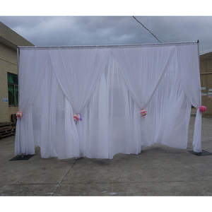Telescopic luxury <b>backdrop</b> <b>stand</b> wedding used pipe and drape kit - Product Image 1