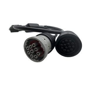 ET4 457 6114 헤비 듀티 진단 Y 케이블 어댑터 9 14 핀 커넥터 코드 리더 <span class=keywords><strong>OBD2</strong></span> 범용 케이블 - Product Image 3