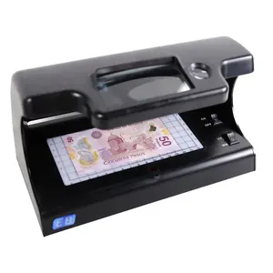 DC-109A1B Pro Customization Counterfeit Money Detector UV Lamp 10x Magnifying Glass Banknote Detector fake note detector