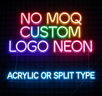Enseigne commerciale au néon personnalisée de qualité supérieure, enseigne commerciale au néon, enseigne en acrylique LED personnalisée