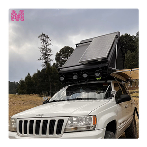 New 4x4 Car <strong>Accessories</strong> Outdoor Off-road Camping Canvas Aluminum Roof Top Tent - Product Image 3