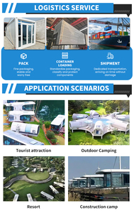 Casa Contenedor Apple de Lujo, Modular, Prefabricada, Portátil, Mini Cabaña de Manzana, 20 pies, 40 pies - Product Image 6