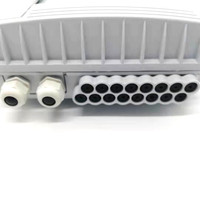 Boîtier FTTH ODP CTO IP65 1x8 1x16 pour 1 à 12 / 1 à 16 fibres optiques