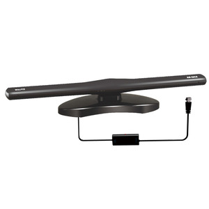 Antena <span class=keywords><strong>de</strong></span> televisión <span class=keywords><strong>de</strong></span> alta definición UHF/VHF, antena <span class=keywords><strong>de</strong></span> televisión digital <span class=keywords><strong>de</strong></span> alta definición, pequeña, activa/pasiva, para interiores, para uso en interiores - Product Image 1