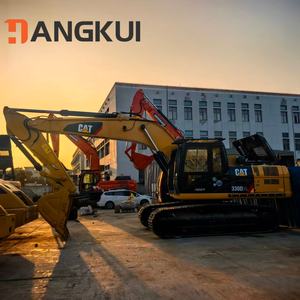 Excavatrice 330D, dernier modèle, 30 tonnes, 95% neuve, d'origine, avec certifications EPA et CE, excavatrice d'occasion Cat 330, grande excavatrice d'occasion CAT330D2L - Product Image 1