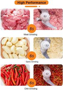 Picadora de Carne para Cocina, Precio de Fábrica, Venta al por Mayor, Económica, la Mejor Picadora de Carne Doméstica, Mini, de Acero Inoxidable, 2l 3l - Product Image 4