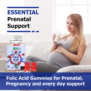 Factory Direct Foltc Acid Gummies with Folic Acid For Prenatal Pregnancy and Every Day Support Daily Energy <b>Supplement</b> Gummies - Product Image 3