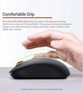Original Lenovo Mouse Mini Mute Office Gaming Laptops <strong>Computer</strong> Portable 2.4G Bluetooth <strong>Wireless</strong> Mouse for Pc - Product Image 6