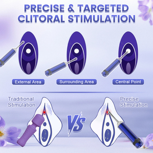 Vibrator Bentuk Pena untuk Titik G Wanita, Mainan Seks Dewasa untuk Stimulator Puting & Klitoris & Alat Kenikmatan Seksual untuk Wanita, Tongkat Seks - Product Image 5