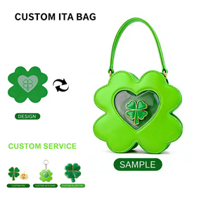 กระเป๋า Ita Bag ลายอนิเมะ สั่งทำได้ MOQ ต่ำ ผลิตจากโรงงาน กระเป๋าสะพายไหล่ Ita คุณภาพสูง กระเป๋าถือหรูหราสำหรับผู้หญิง แบรนด์ดัง - Product Image 1