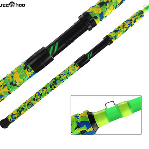 Canne à poisson-chat professionnelle 7ft6 à action rapide avec guides en acier inoxydable pour la pêche à la truite et au bar dans les bateaux océaniques - Product Image 1