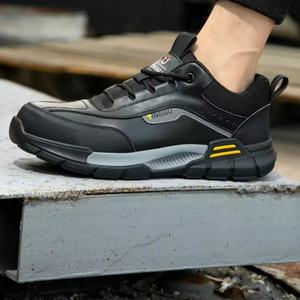 Zapatos al por Mayor de Moda, Botas de Piel Vacuna Genuina, Botas de Trabajo de Lujo, Botas Chelsea Clásicas Casuales para Hombre - Product Image 3