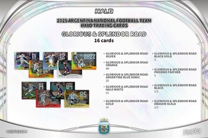 Tarjetas Coleccionables de la Serie Herock Halo del Equipo Nacional de Argentina 2025 - Product Image 6