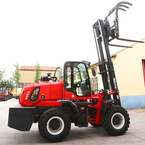 מלגזה חדשה ANXING 5 טון דיזל 4X4 לשימוש חיצוני, שטח קשה, טיפול בחומרים, טלסקופית, חקלאית, שטח, מחיר - Product Image 4