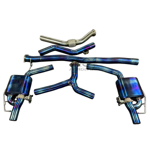 Système d'échappement Catback avec silencieux pour Mercedes Benz <span class=keywords><strong>AMG</strong></span> GT50 GT53 E53 3.0T 2019-2022, en alliage de titane OEM, pour mise à niveau du système d'échappement automobile - Product Image 5