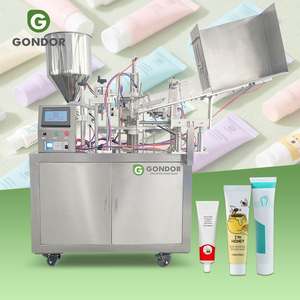 Machine de scellage semi-automatique à tête unique pour tubes, avec remplisseuse plastique intégrée - Product Image 1