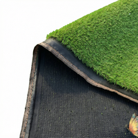 Tapis pour animaux de compagnie en plastique épais pour pelouse, jardin, cour, balcon, gazon artificiel réaliste résistant aux UV