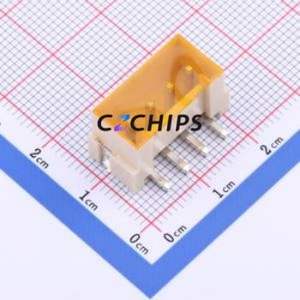 X9396WVS-04-9TSN Wire-to-Board Pin Header SMD,P=3.96mm Connector 1x4P 3.96mm Vertical Mount VH - Product Image 1