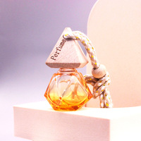 Flacon de parfum miniature transparent coloré de 8 ml, diffuseur de parfum portable, flacon diffuseur pour voiture, accessoires suspendus