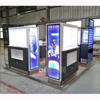 Indoor Hanging showcase Android Lcd Player Window Optical Signage Advertising Screen Shop Design OEM