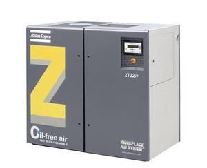 เครื่องอัดอากาศแบบไร้น้ำมัน Atlas Copco รุ่น ZR55 ZT55 ZR75 ZT75 ZR90 ZT90 ZR110 ZT110 VSD FF AtlasCopco OilFree - Product Image 1