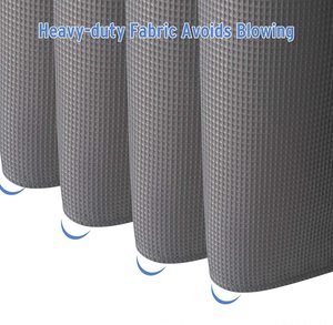 CF seulement en gros rideau de <span class=keywords><strong>douche</strong></span> personnalisé <span class=keywords><strong>180x180</strong></span> luxe magnétique imperméable Polyester gaufré rideau de <span class=keywords><strong>douche</strong></span> tissu pour salle de bain - Product Image 5