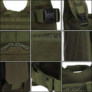 Lupu, gran oferta, portador de placa táctico multifuncional para exteriores, chaleco a prueba de puñaladas con armadura de hombro hecha de poliéster duradero - Product Image 6
