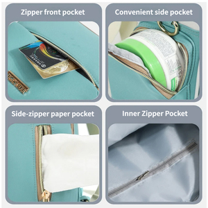 <span class=keywords><strong>Bolsa</strong></span> de <span class=keywords><strong>Maternidad</strong></span> Multifuncional 3 en 1, Bolso de Mano, Bandolera y Mochila, <span class=keywords><strong>Bolsa</strong></span> de Viaje para Pañales, Ideal para Viajes Cortos - Product Image 3