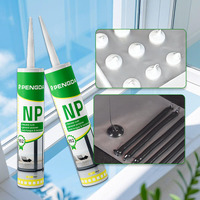 Mastic silicone neutre polyvalent 300ML résistant aux intempéries pour les applications intérieures et extérieures Cartouche d'emballage de construction