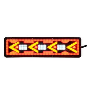 Lampu Belakang Truk LED Tahan Air 46cm dengan Lampu Sein Sequential Panah 12V/24V Lampu Belakang <span class=keywords><strong>Trailer</strong></span> Multifungsi - Product Image 1