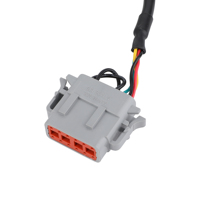 Conector Deutsch de 12 Pines de fábrica, arnés de enchufe, Cable de montaje de cable de DT04-12P para lector de código