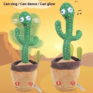 Vente en gros de <span class=keywords><strong>cactus</strong></span> dansant <span class=keywords><strong>Jouet</strong></span> en peluche électronique pouvant se tordre et chanter pour apprendre aux enfants à parler Jouets à balançoire - Product Image 2