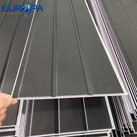 Panneau de plafond en PVC, vente chaude, panneau en plastique moderne imperméable pour la décoration intérieure