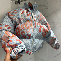 Veste matelassée en duvet personnalisée YYSY OEM, veste d'hiver pour homme, veste streetwear surdimensionnée
