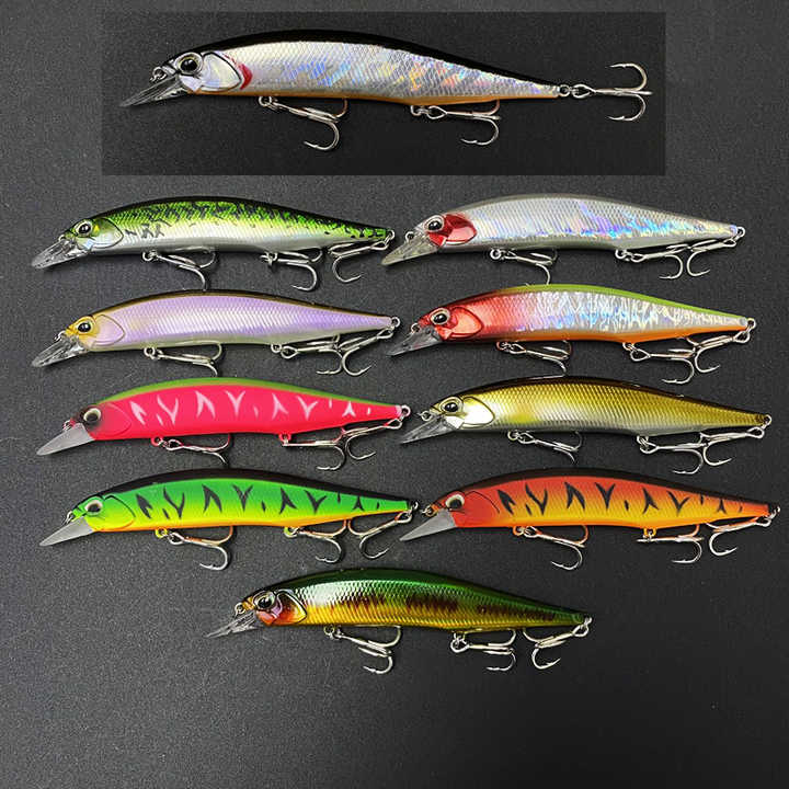 Artificial Spinnig Mar Savoy Minnow 112F Color 34 Cultiva Señuelos De Japan