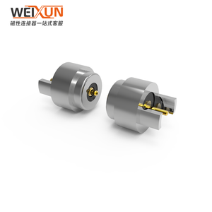 Đầu nối từ tính 4mm Đầu nam và nữ Đầu nối từ tính 4mm Đầu từ tính 2P tròn 4mm - Product Image 2